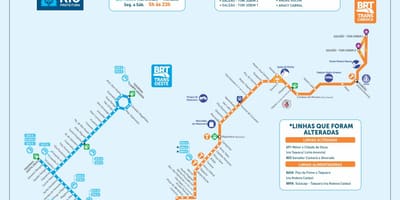 ריו brt מפה
